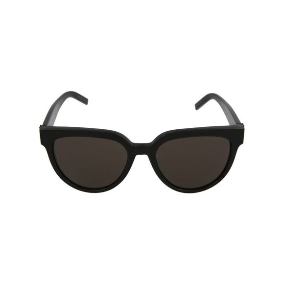Saint Laurent Cat-Eye Acetate Frame Sunglasses Black Womens